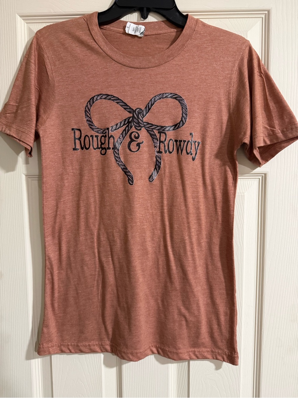Rough & Rowdy Graphic Tee - Rust